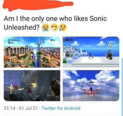 anyone here like sonic unleashed???