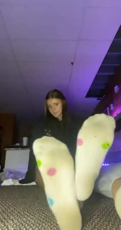 Alison Mitcham Fluffy Uggs Slippers Pt. 1