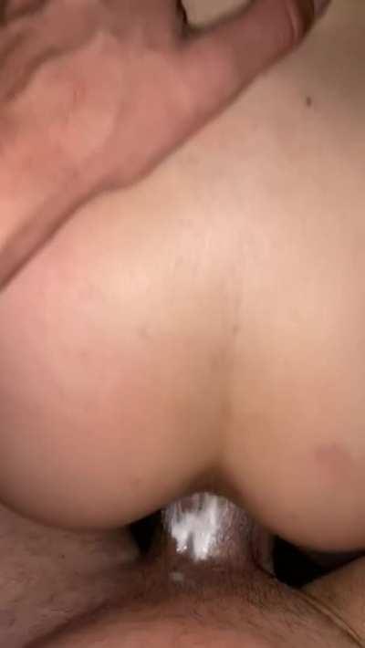 Let him bareback me after everyone else had a turn. He likes churning butter now. [MF]