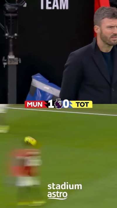 Carrick Bench Cam (vs Tottenham)