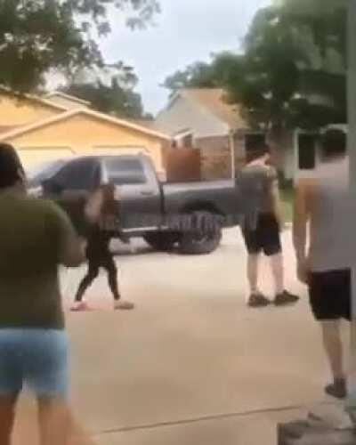 Be careful who you run up on