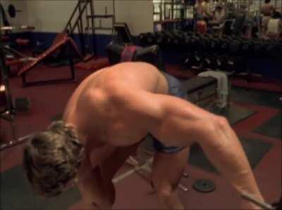 Arnold describes the feeling of a pump - Pumping Iron