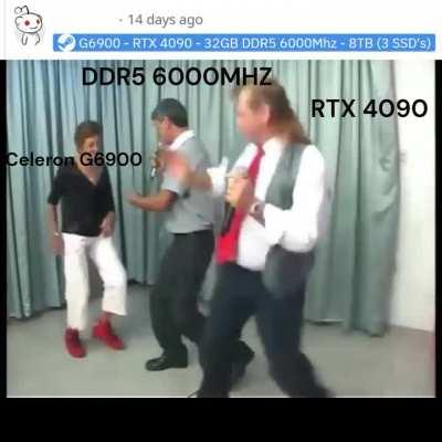 Please buy this madlad his long-awaited 14th gen and end his suffering