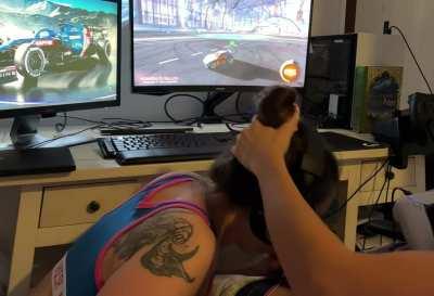 My biggest kink is making him drop the controller