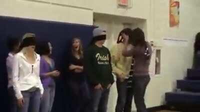 High school athletes blindfolded and tricked into making out with their own parents