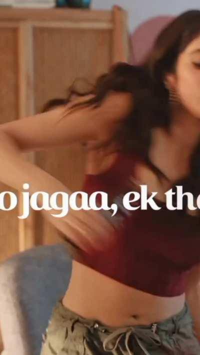 janhvi Kapoor great moves in an advert
