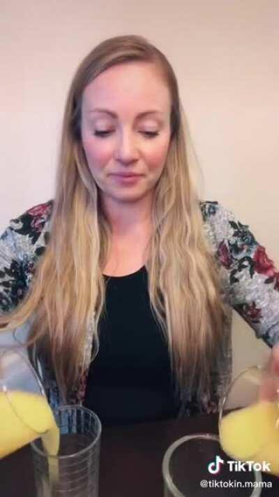 Different cups mean more juice