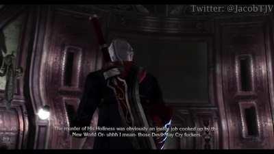 Devil May Cry 4: Agnus Jones (Nero and Agnus voiced by me! Happy Shitpost Saturday!)