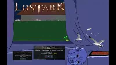 When your friends are playing and you are the only one in queue.