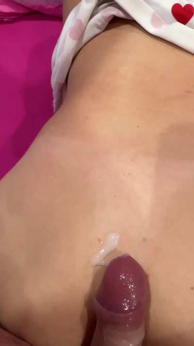 Two of my favorite things anal and cumshot on my ass