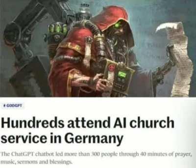 Birth of the Cult Mechanicus.