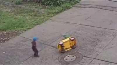 Some start being idiots younger than others.