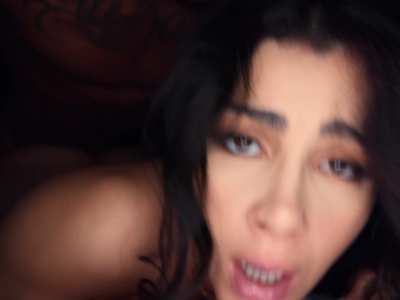 She is getting plowed 