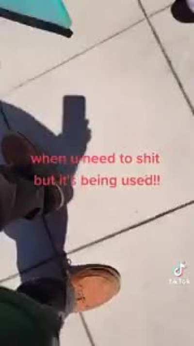 How’d ya get in there, bud?