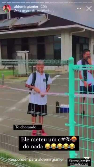 Não é print, mas isso com certeza é um momento válido pra se colocar aqui