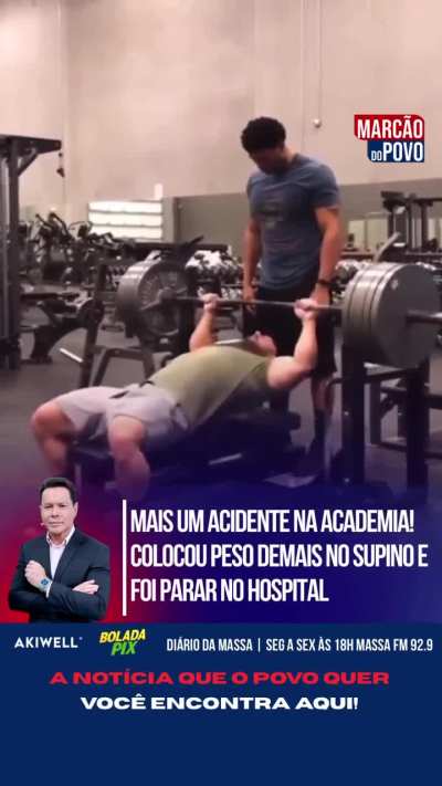 Dúvida: Supino no Smith