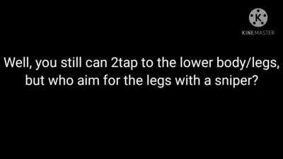 Feedback on snipers in BR. They suck.