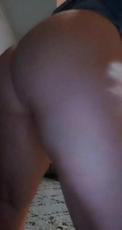 Sliding up my dress and shaking it