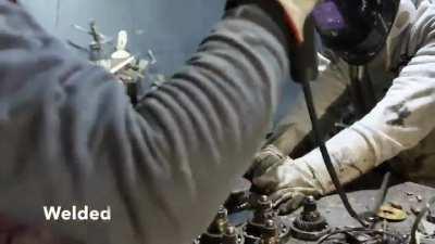 The best way to recycle a Russian SU-34 plane! Keep your environment clean!