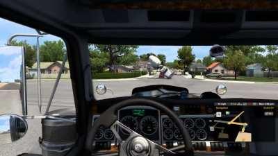 [American Truck Simulator] Beware low flying vehicles