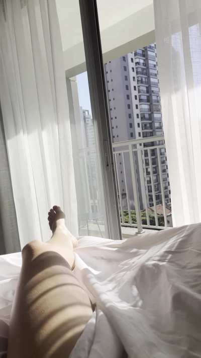 I love waking up naked...