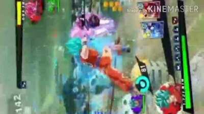 (Reuploaded)So a friend of mine sent me and eddit of goku black vs goku he made in legends and dubbed in Latin american spanish, what do you guys think? (Credits to him)