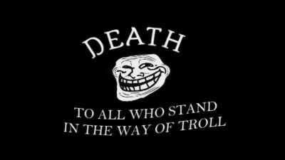 Don't stand in the way of the troll.