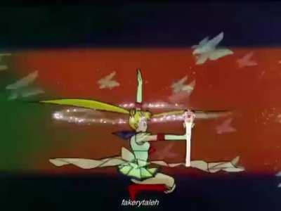 People mentioned that our lightstick looks like a magical girl sceptre...