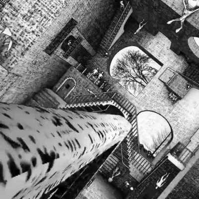 A twist on Penrose stairs