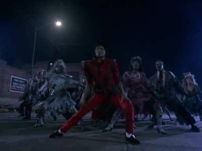 Michael Jackson - Thriller Dance (remastered video)