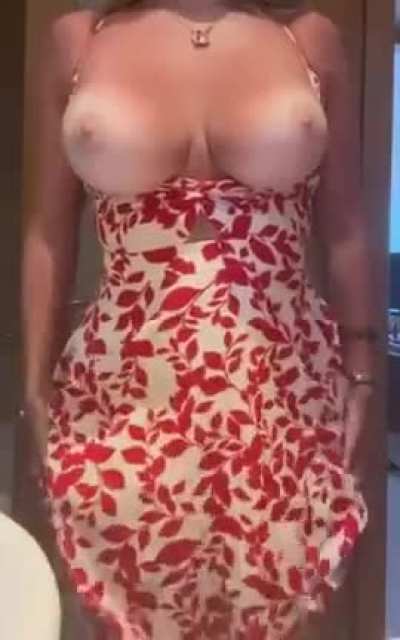 You'd let me keep this sundress on, right?