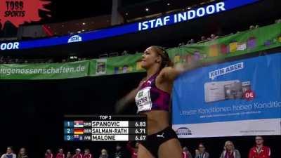 Alexandra Wester German Long Jumper Compilation (2016-2021)