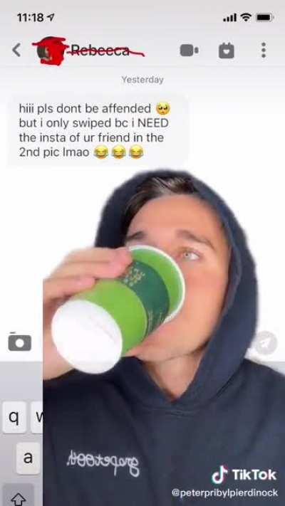 Thank god he crossed her name for privacy