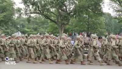 Empty bleachers everywhere. The President's birthday party Military parade was a sad event.