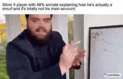 I'm totally diamond on my main acc