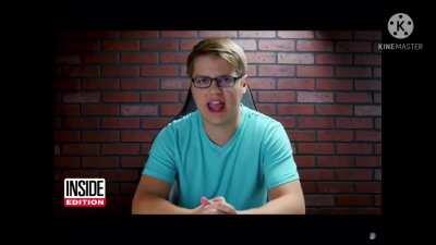 Rare footage of Chapstick as Host of Inside Edition