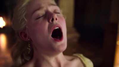 Elle Fanning has an orgasm