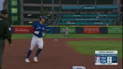 [Highlight] Randal Grichuk goes back to back with Teoscar, hits the Jays 3rd homer of the inning to make it 5-0