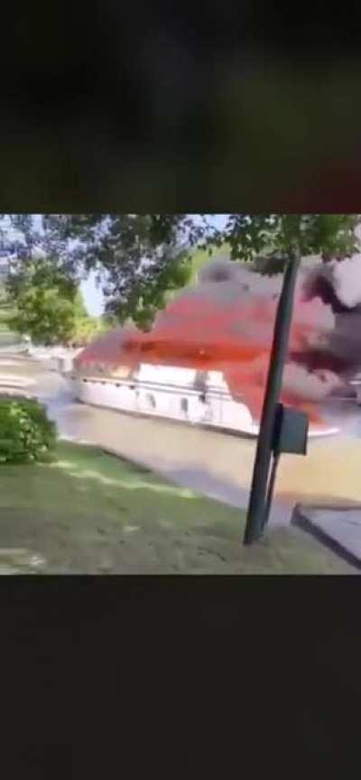 Antonio Brown Riding Off Into The Sunset