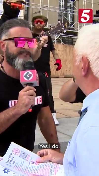 Neo-nazi Jon Minadeo is now recruiting and harassing people on Omegle, literally openly inciting violence against minorities.