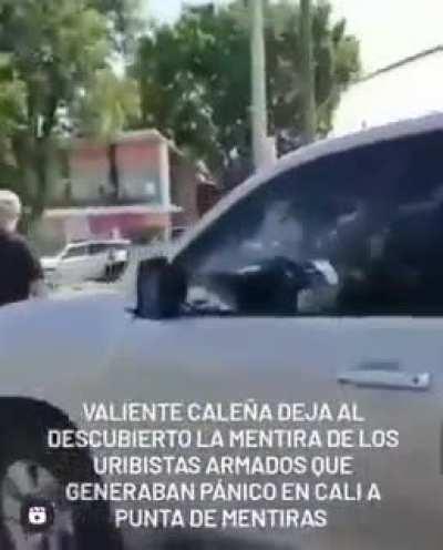 Caleña AFIRMA que los Minga NO TENIA ARMAS y le dice MENTIROSOS a los Uribistas