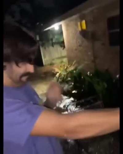 Well, you did try to kiss a croc