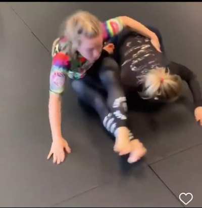 Mary with another brutal submission 