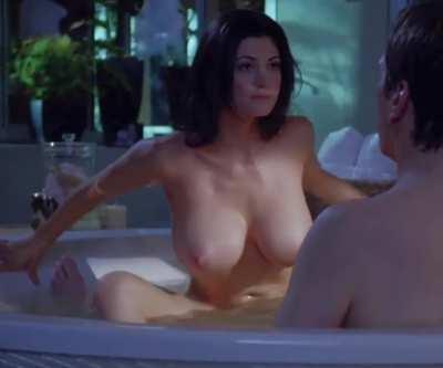 Julia Benson's huge tits