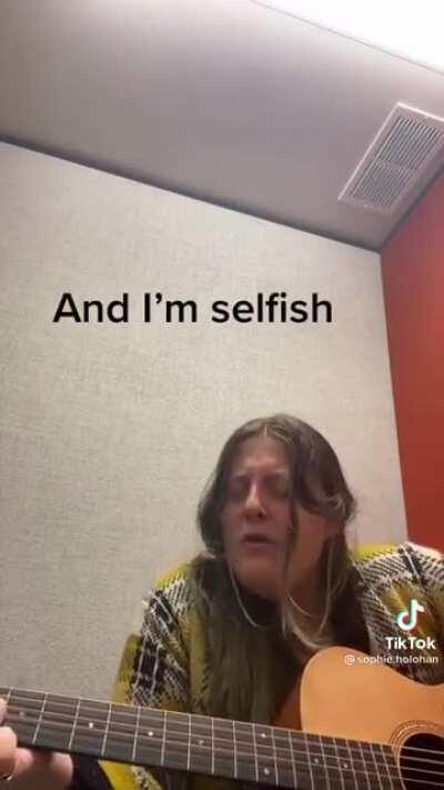 A lot of passion in her performance