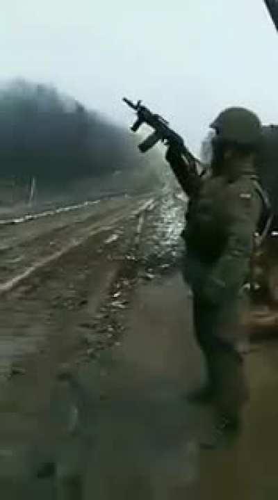 Meanwhile on the Polish-Belarussian border