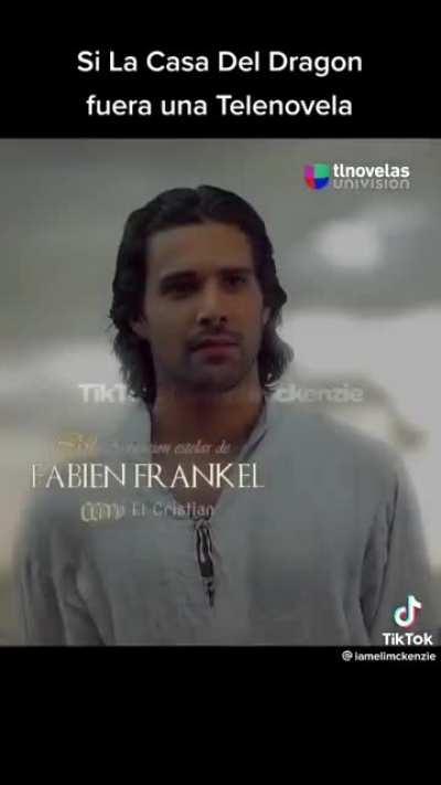 It is not different than a Mexican soap opera but with dragons