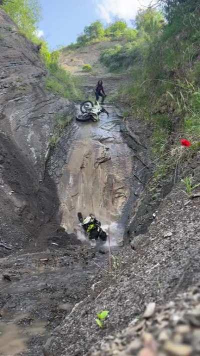 To get to the top of the trail