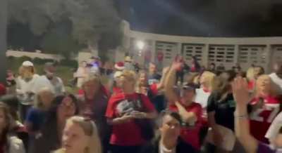 JFK Jr crowd were in Deally Plaza last night AGAIN singing waiting for John John