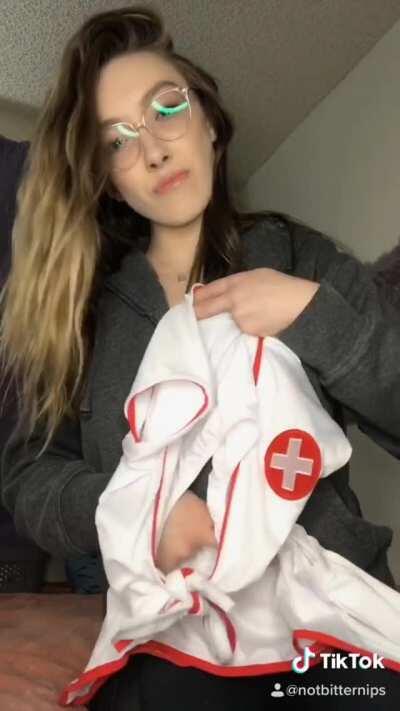 I’m no nurse but I can still diagnose you with a boner 🤷🏻‍♀️